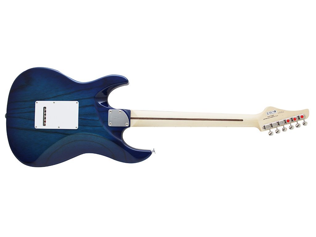 FGN EXPERT ODYSSEY EOS-ASH-M IN SEE - THRU BLUE BURST - Fouche Guitars