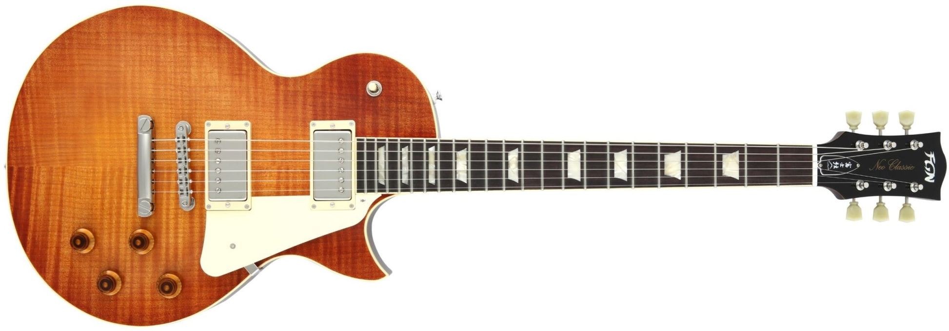 FGN NEO CLASSIC NLS30GFMBF IN VINTAGE VIOLIN - Fouche Guitars