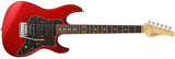 FGN STANDARD ODYSSEY JOS-2-CLG IN CANDY APPLE RED - Fouche Guitars