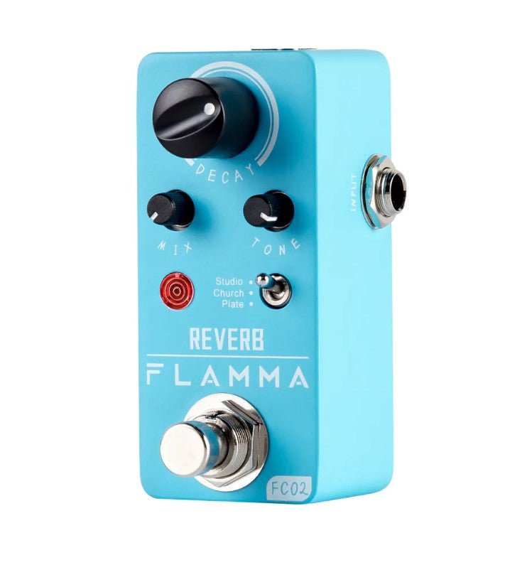 FLAMMA FC02 MINI GUITAR REVERB PEDAL - Fouche Guitars