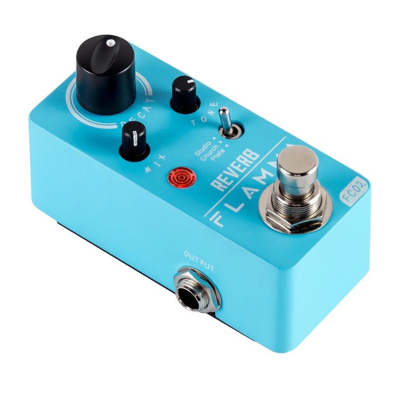 FLAMMA FC02 MINI GUITAR REVERB PEDAL - Fouche Guitars