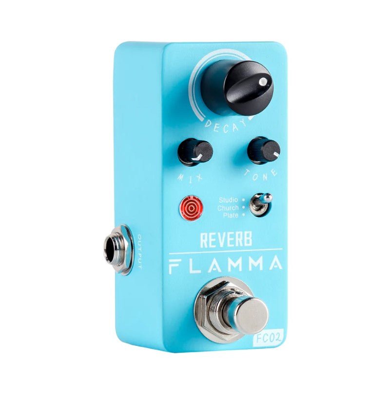 FLAMMA FC02 MINI GUITAR REVERB PEDAL - Fouche Guitars