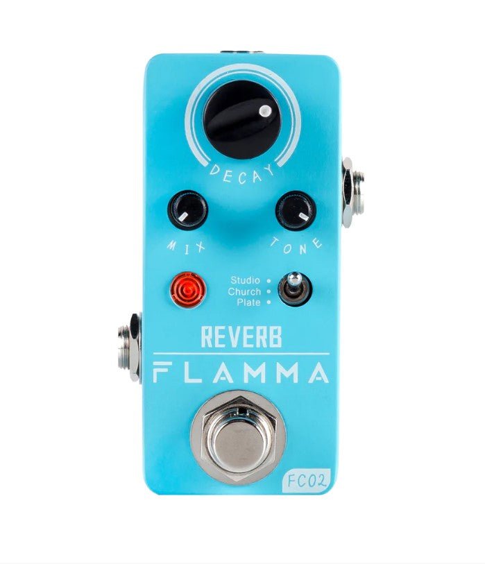 FLAMMA FC02 MINI GUITAR REVERB PEDAL - Fouche Guitars