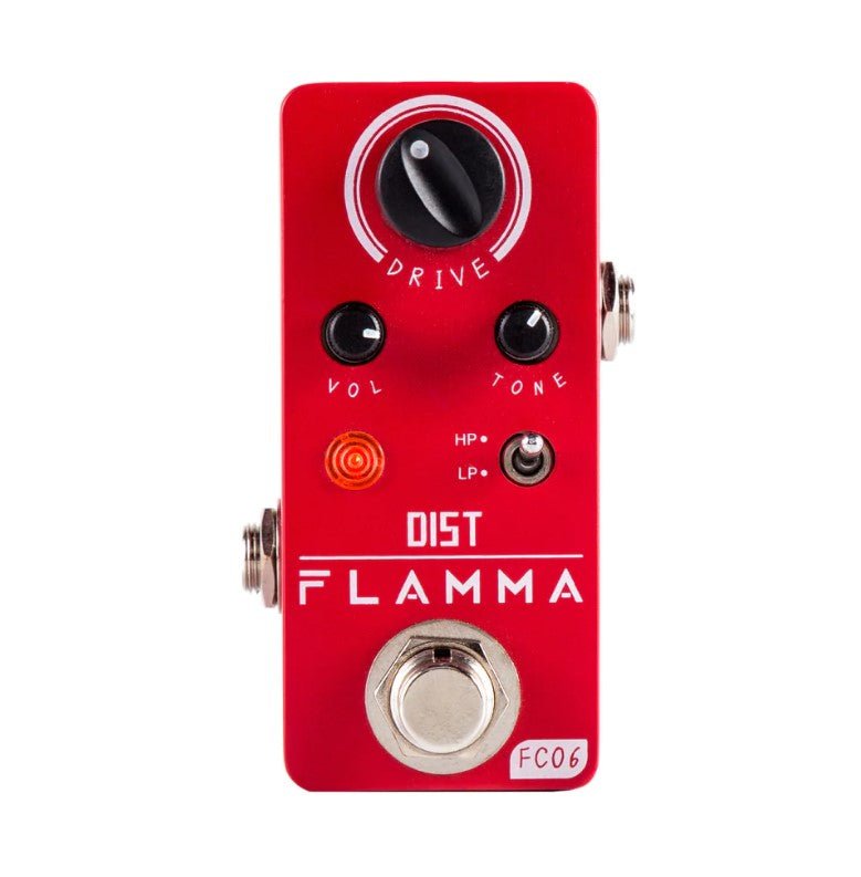 FLAMMA FC06 DISTORTION EFFECTS PEDAL - Fouche Guitars