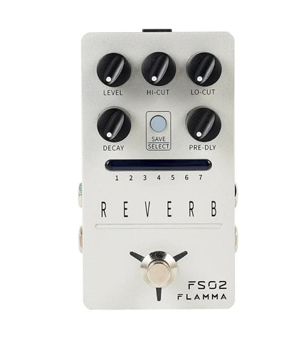 FLAMMA FS02 REVERB GUITAR REVERB PEDAL STEREO IN STEREO OUTPUT - Fouche Guitars