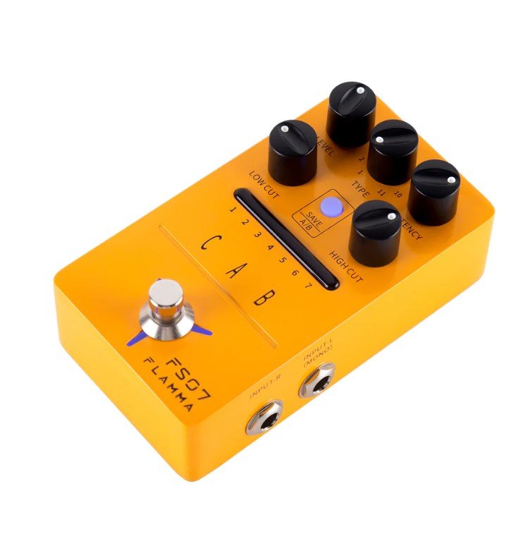 FLAMMA FS07 STEREO CABINETS SIMULATION PEDAL - Fouche Guitars