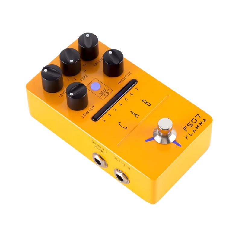 FLAMMA FS07 STEREO CABINETS SIMULATION PEDAL - Fouche Guitars