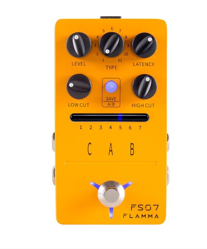 FLAMMA FS07 STEREO CABINETS SIMULATION PEDAL - Fouche Guitars