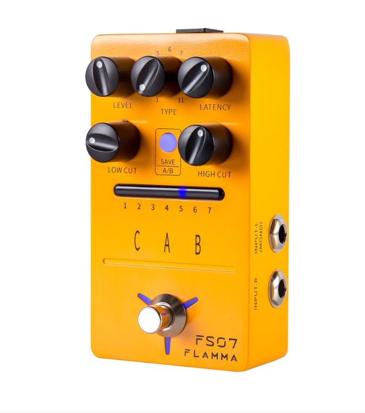 FLAMMA FS07 STEREO CABINETS SIMULATION PEDAL - Fouche Guitars