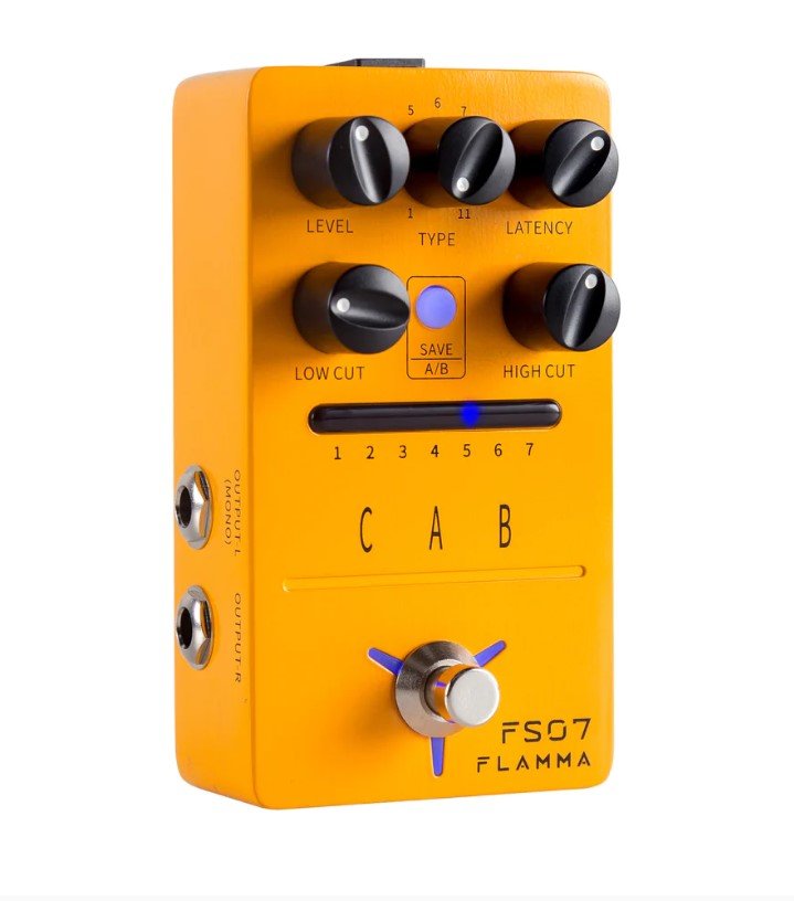 FLAMMA FS07 STEREO CABINETS SIMULATION PEDAL - Fouche Guitars