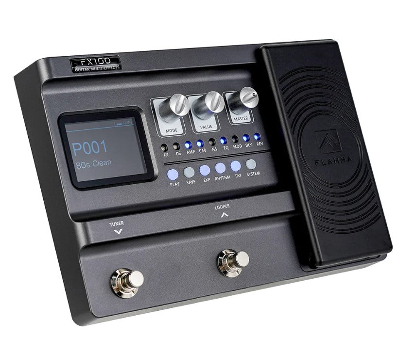 FLAMMA FX100 MULTI EFFECTS PEDAL - Fouche Guitars