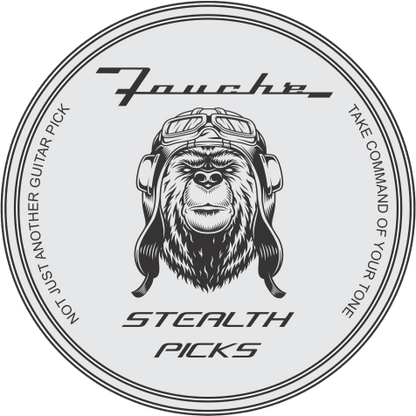 Fouche Stealth F2J - 3 pack Guitar Picks - Fouche Guitars