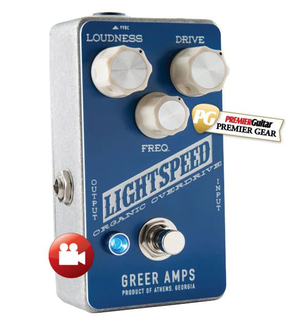 Greer Amps Lightspeed Organic Overdrive - Fouche Guitars