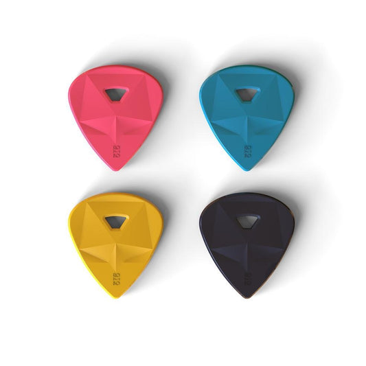 ROMBO Diamond Guitar Pick Set (4 guitar picks) - Fouche Guitars