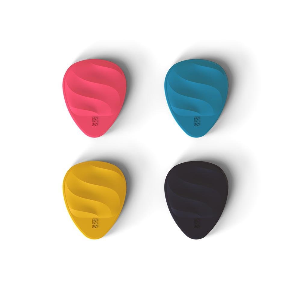 ROMBO Waves Guitar Pick Set (4 guitar picks) - Fouche Guitars