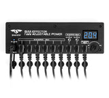 SWIFF AUDIO P100 ISOLATED POWER SUPPLY WITH REAL-TIME VOLTAGE DISPLAY - Fouche Guitars