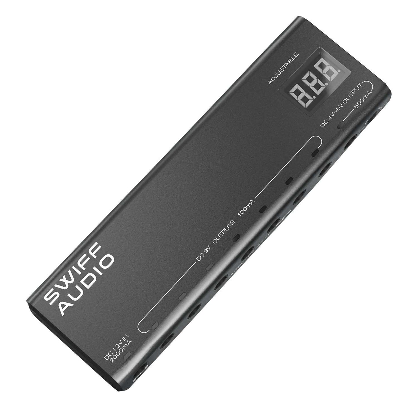 SWIFF AUDIO P200 ISOLATED POWER SUPPLY WITH REAL-TIME VOLTAGE DISPLAY - Fouche Guitars