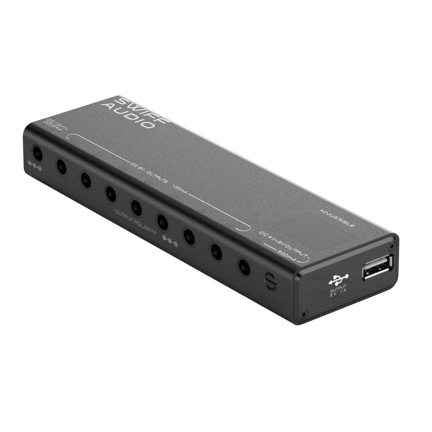 SWIFF AUDIO P200 ISOLATED POWER SUPPLY WITH REAL-TIME VOLTAGE DISPLAY - Fouche Guitars